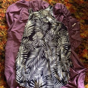 Osfa palm leaf dress